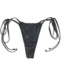 DIESEL - Demy Side-Tie Bikini Bottom - Lyst