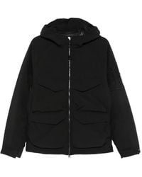C.P. Company - C.P. Shell-R Padded Hooded Lens Jacket - Lyst