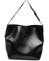 THEMOIRÈ - Zoe Crinkled-Finish Shoulder Bag - Lyst