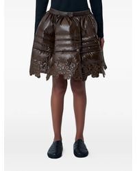 The North Face - X Cecilie Bahnsen Elena Quilted Mini Skirt - Lyst