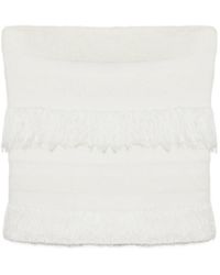 Jonathan Simkhai - Cairo Fringed Tube Top - Lyst