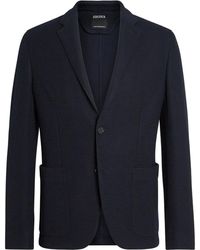 ZEGNA - Colbert Met Enkele Rij Knopen - Lyst