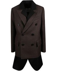 Sacai - Coats Wool - Lyst