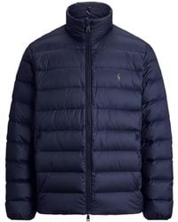 Polo Ralph Lauren - Quilted Mock-Neck Padded Jacket - Lyst