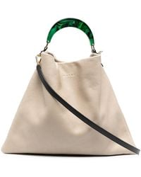 Marni - Venice Leren Shopper - Lyst