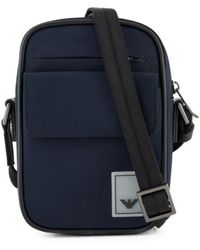 Emporio Armani - Travel Essentials Messenger Bag - Lyst