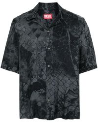 DIESEL - S-bristol Camouflower-print Shirt - Lyst