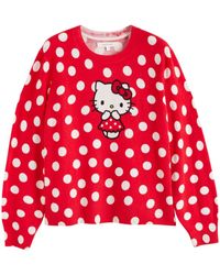 Chinti & Parker - Hello Kitty Polka-Dot Sweater - Lyst