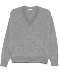 Peserico - ロングスリーブ Vネックトップ - Lyst