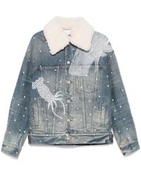 Loewe - X Suna Fujita Deep Sea Denim Jacket - Lyst