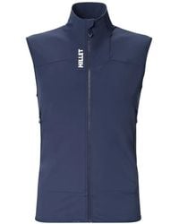 Pascal Millet - Kamet Weste Mit Logo-Print - Lyst