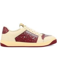 Gucci - Gg Crystal Screener Trainers, Uk - Lyst