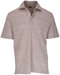 Fedeli - Zero Mélange-effect Polo Shirt - Lyst