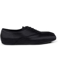 Ann Demeulemeester - Tavis Satin Oxford Shoes - Lyst