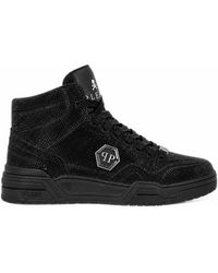 Philipp Plein - Mid Top Predator V2 Strass Sneakers - Lyst