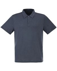 Majestic Filatures - Short-Sleeve Polo Shirt - Lyst