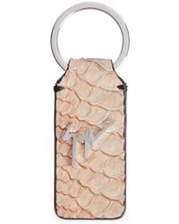 Giuseppe Zanotti - Bernaard Leather Keyring - Lyst