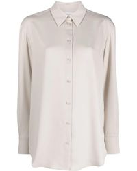 Calvin Klein - Camicia Con Colletto A Punta - Lyst
