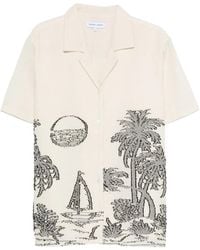 Maison Labiche - Tree-Embroidered Shirt - Lyst