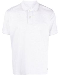 Eleventy - Short-sleeved Cotton Polo Shirt - Lyst