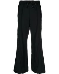 Sacai - Stripe-Detail Straight-Leg Trousers - Lyst