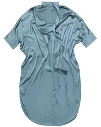 Acne Studios - Satin Tunic Dress - Lyst