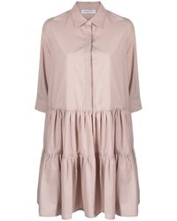 Fabiana Filippi - ティアード シャツドレス - Lyst