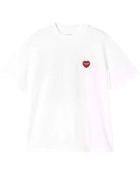 Carhartt - Heart-Print T-Shirt - Lyst