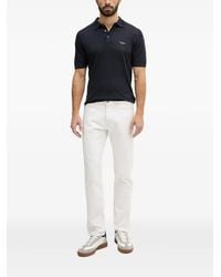 Aeronautica Militare - Button-Up Polo Shirt - Lyst