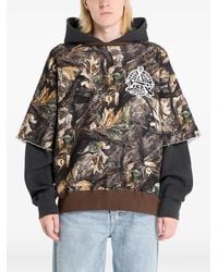 A Bathing Ape - Tree Edge Camo Layered Hoodie - Lyst