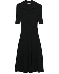 Jonathan Simkhai - Pati Polo-Collar Midi Dress - Lyst