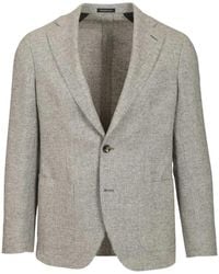 Al Duca d'Aosta - Single-Breasted Blazer - Lyst