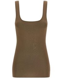 Entire studios - Square-Neck Top - Lyst