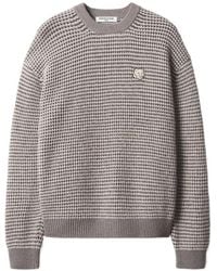 Maison Kitsuné - Pullover Mit Fuchs-Patch - Lyst