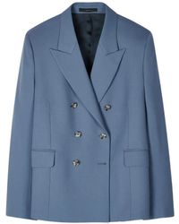 Paul Smith - Double-Breasted Blazer - Lyst