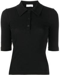 Rosetta Getty - Short-sleeve Cotton Polo Shirt - Lyst