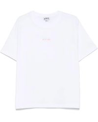 A.P.C. - X Asics T-Shirt Wind - Lyst