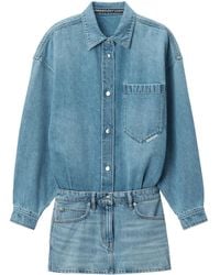 Alexander Wang - Blousejurk Met Lange Mouwen - Lyst