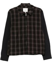 Arte' - Chaqueta A Cuadros Con Cremallera - Lyst