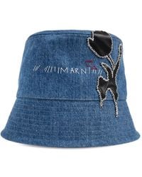 Marni - Fischerhut Mit Applikation - Lyst