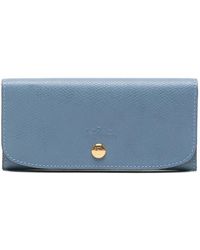 Longchamp - Épure Portemonnee Met Logo-Reliëf - Lyst