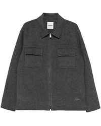Sandro - Giacca Con Zip - Lyst