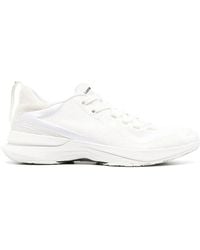 Lanvin - Logo-detail Mesh Sneakers - Lyst