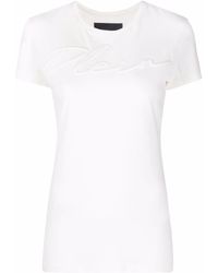 Philipp Plein - Logo-Embroidered Cotton T-Shirt - Lyst