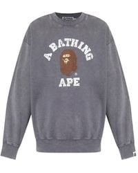A Bathing Ape - ロゴ スウェットシャツ - Lyst