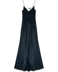 OSCAR THE COLLECTION - Spaghetti-Strap Maxi Dress - Lyst