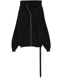 Rick Owens - Mountain Hun Asymmetric Zip-Up Hoodie - Lyst