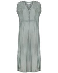 MAISON HOTEL - Gaudi Agnes Jurk Met Ruches - Lyst