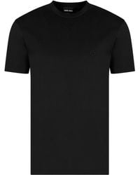 Giorgio Armani - Katoenen T-Shirt - Lyst