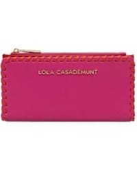 Lola Casademunt - Whipstitch-Trim Wallet - Lyst